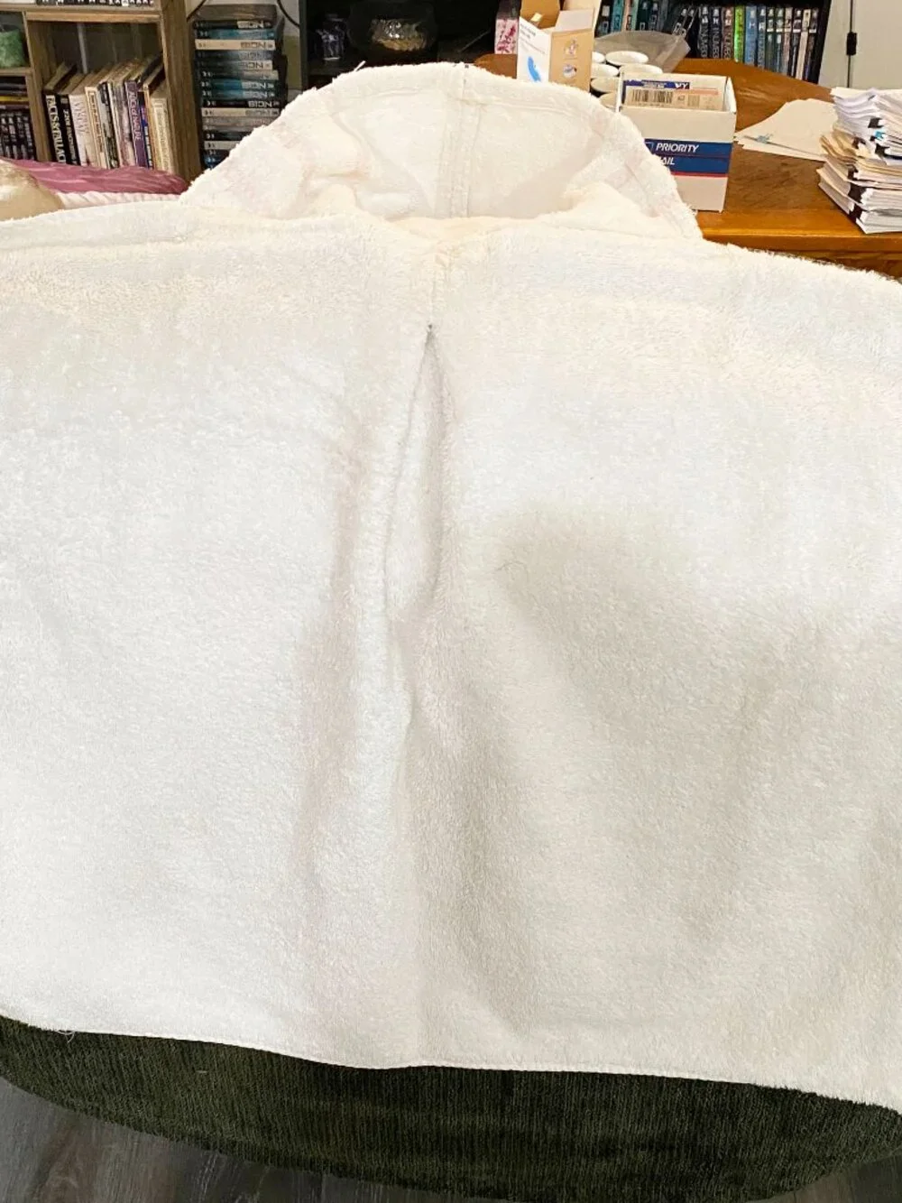 Two Toddler Hooded Bath Towels - Kids Bath Wraps